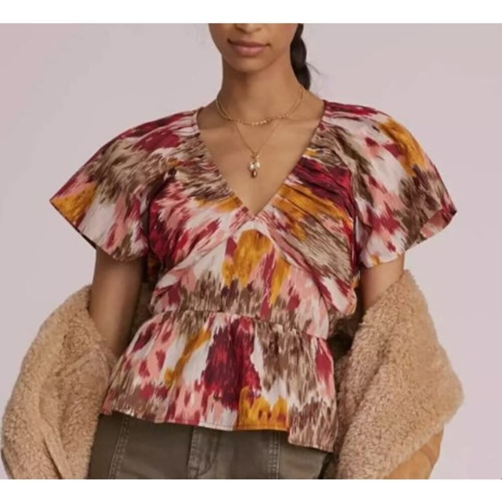 Anthropologie Multicolor Blouse